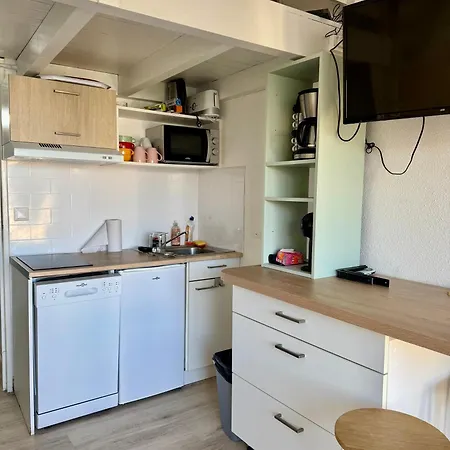 Le Belvedere De L'ile - 4pers - Vue Sur Le Port - Parking - Clim - Wifi - Histoire De Cles Apartament Agde