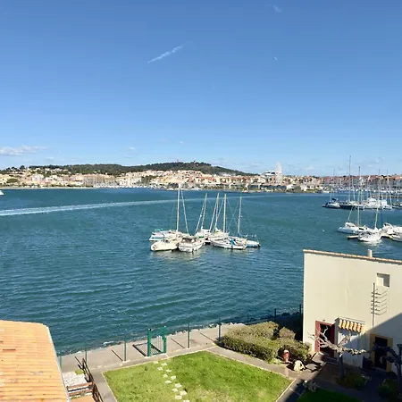 Le Belvedere De L'ile - 4pers - Vue Sur Le Port - Parking - Clim - Wifi - Histoire De Cles Apartament Agde